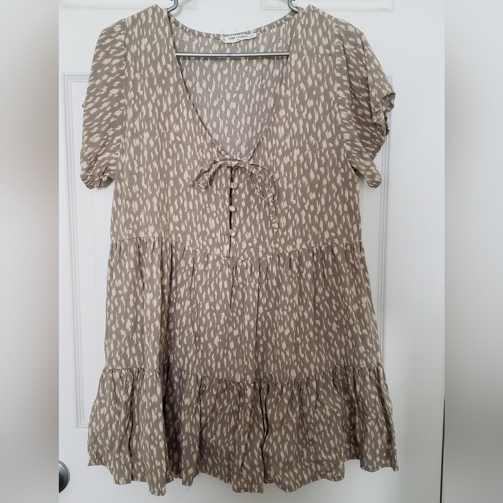 Kiwi & Punch 3 Tiered Blouse